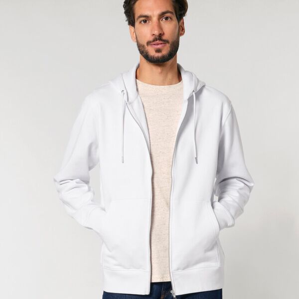 Unisex Cultivator 2.0 iconic zip-thru hoodie sweatshirt (STSU179) Thumbnail